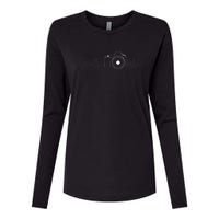 Photographer Gift Idea HeartBeat Photography Camera Womens Cotton Relaxed Long Sleeve T-Shirt