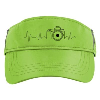 Photographer Gift Idea HeartBeat Photography Camera Adult Drive Performance Visor