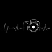 Photographer Gift Idea HeartBeat Photography Camera City Backpack