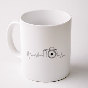 Photographer Gift Idea HeartBeat Photography Camera Coffee Mug