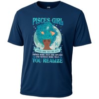 Pisces Girl Knows More Than She Says Cooling Performance Crew T-Shirt