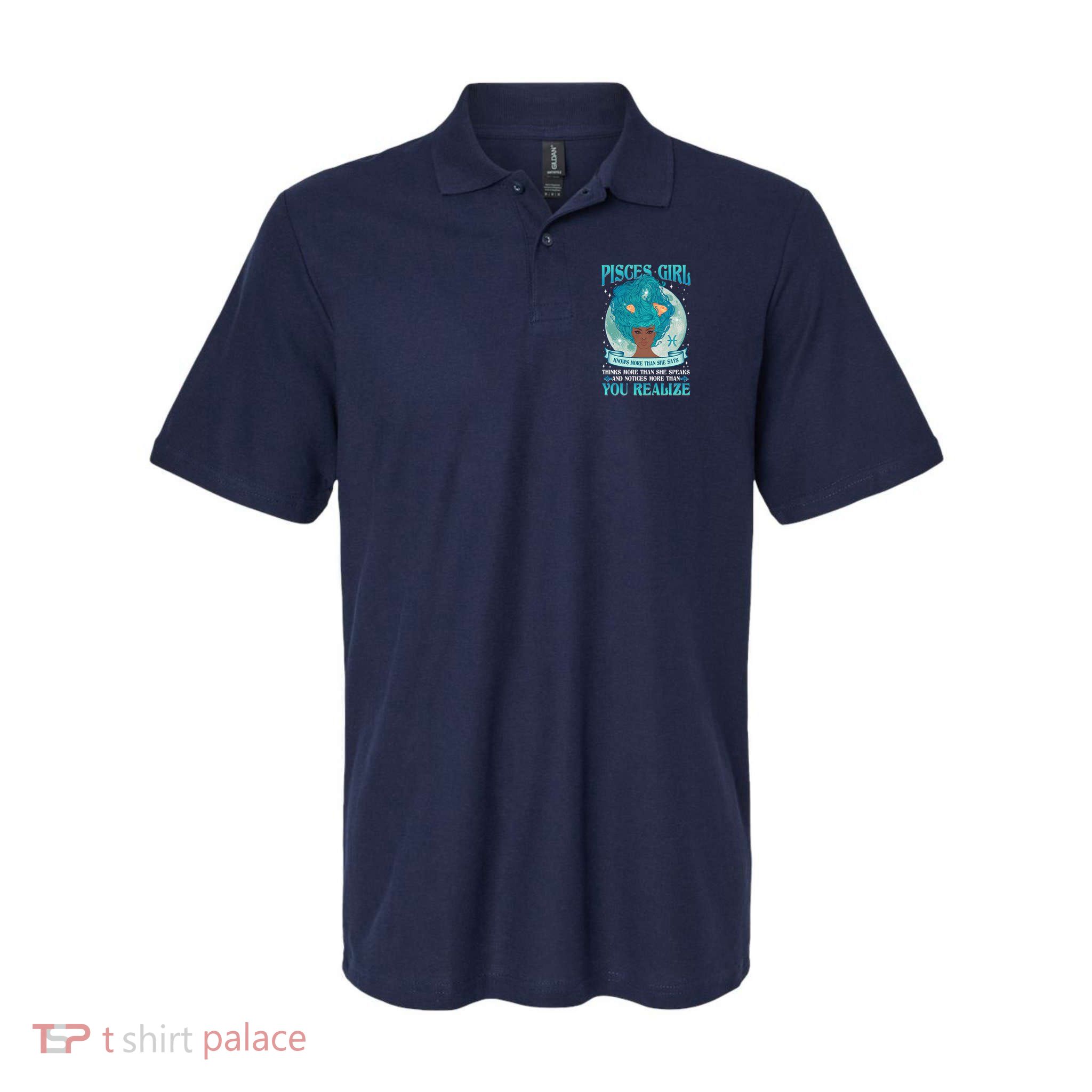 Pisces Girl Knows More Than She Says Polo