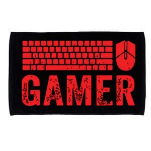 PC Gaming Keyboard Mouse WASD Gift For Computer Gamers Microfiber Hand Towel