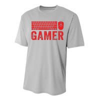 PC Gaming Keyboard Mouse WASD Gift For Computer Gamers Performance Sprint T-Shirt