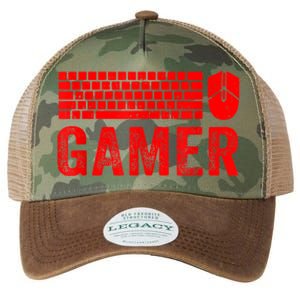 PC Gaming Keyboard Mouse WASD For Computer Gamers Legacy Tie Dye Trucker Hat