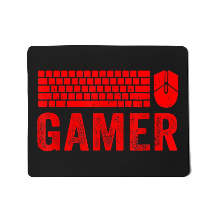 PC Gaming Keyboard Mouse WASD For Computer Gamers Mousepad