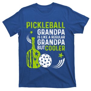 Pickleball Grandpa Like A Regular But Cooler Fathers Day Gift T-Shirt