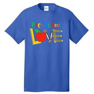 Precool Giftschool Love Teacher Student Classroom Gift Tools Design Gift Tall T-Shirt