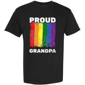 Proud Grandpa L.G.B.T.Q Lgbt Pride G.A.Y Pride Pride Flag Garment-Dyed Heavyweight T-Shirt