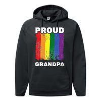 Proud Grandpa L.G.B.T.Q Lgbt Pride G.A.Y Pride Pride Flag Performance Fleece Hoodie