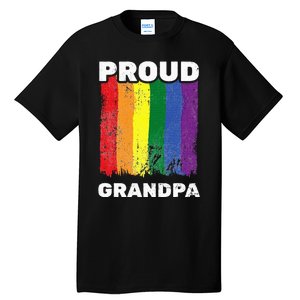 Proud Grandpa L.G.B.T.Q Lgbt Pride G.A.Y Pride Pride Flag Tall T-Shirt