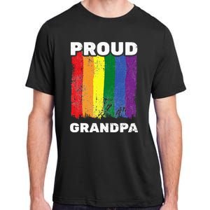 Proud Grandpa L.G.B.T.Q Lgbt Pride G.A.Y Pride Pride Flag Adult ChromaSoft Performance T-Shirt