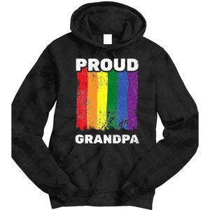 Proud Grandpa L.G.B.T.Q Lgbt Pride G.A.Y Pride Pride Flag Tie Dye Hoodie