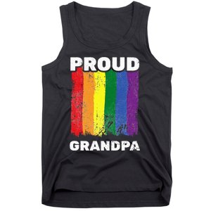 Proud Grandpa L.G.B.T.Q Lgbt Pride G.A.Y Pride Pride Flag Tank Top