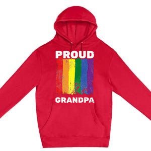 Proud Grandpa L.G.B.T.Q Lgbt Pride G.A.Y Pride Pride Flag Premium Pullover Hoodie