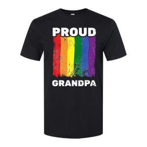 Proud Grandpa L.G.B.T.Q Lgbt Pride G.A.Y Pride Pride Flag Softstyle CVC T-Shirt