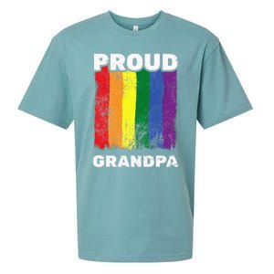 Proud Grandpa L.G.B.T.Q Lgbt Pride G.A.Y Pride Pride Flag Sueded Cloud Jersey T-Shirt