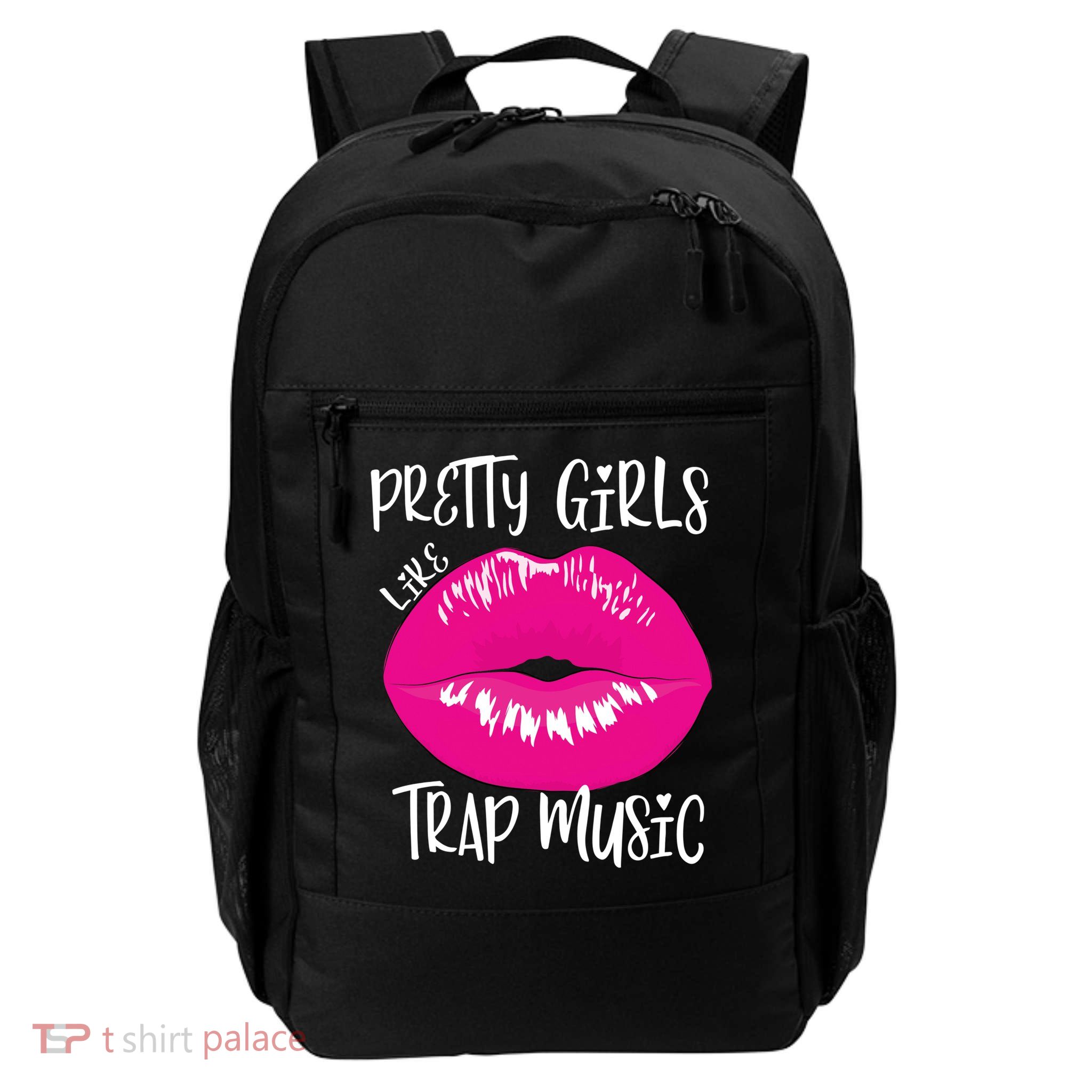 Pretty Girl Like Trap Music Funny EDM Festival Backpack