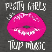 Pretty Girl Like Trap Music Funny EDM Festival Vector Backpack