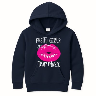 Pretty Girl Like Trap Music Funny EDM Festival Kids Hoodie
