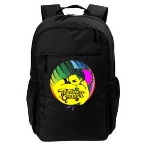 Paradises Garages Logo Pride Colors Sphere Daily Commute Backpack