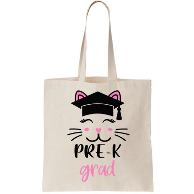 Pre-K Grad Last Day of School Cute Cat Face Bag