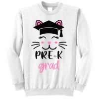 Pre-K Grad Last Day of School Cute Cat Face Sweatshirt