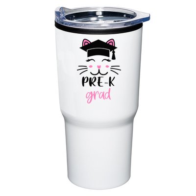 Pre-K Grad Last Day of School Cute Cat Face Tumbler