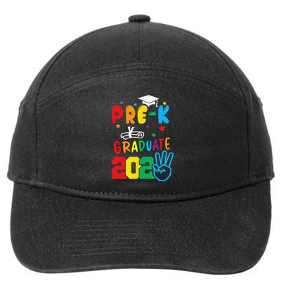 PreK Graduate Last Day of School Graduation Gifts 7-Panel Snapback Hat