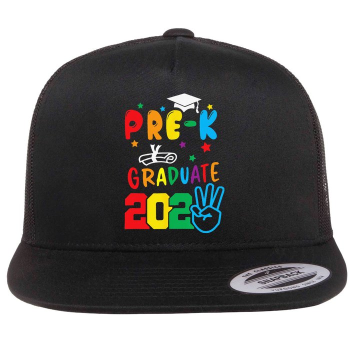 PreK Graduate Last Day of School Graduation Gifts Flat Bill Trucker Hat