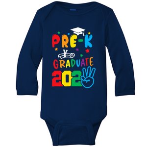 Pre-K Graduate Last Day of School Graduation Gifts Baby Long Sleeve Bodysuit