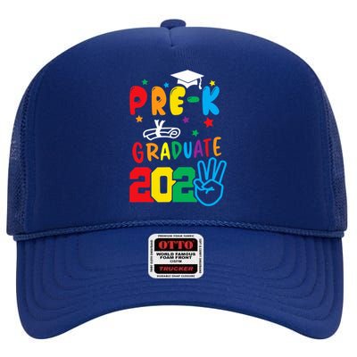 Pre-K Graduate Last Day of School Graduation Gifts High Crown Mesh Back Trucker Hat