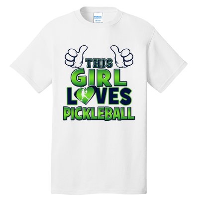 Pickleball Girl Love Tall T-Shirt