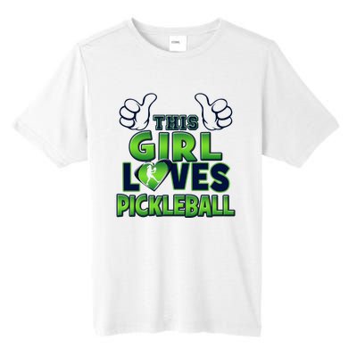 Pickleball Girl Love Tall Fusion ChromaSoft Performance T-Shirt