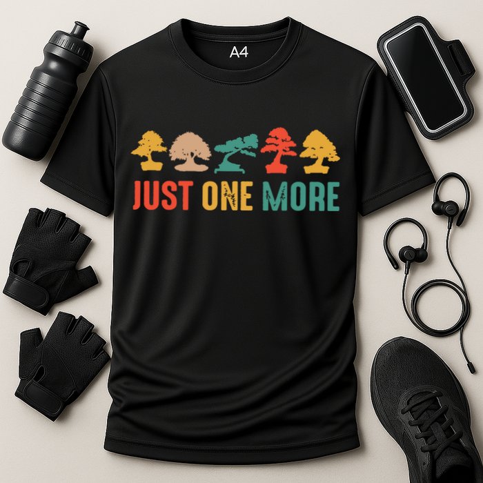 Planting Gardening Lover Bonsai Tree Just One More Bonsai Cooling Performance Crew T-Shirt
