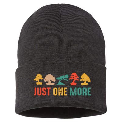 Planting Gardening Lover Bonsai Tree Just One More Bonsai Sustainable Knit Beanie