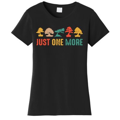 Planting Gardening Lover Bonsai Tree Just One More Bonsai Women's T-Shirt