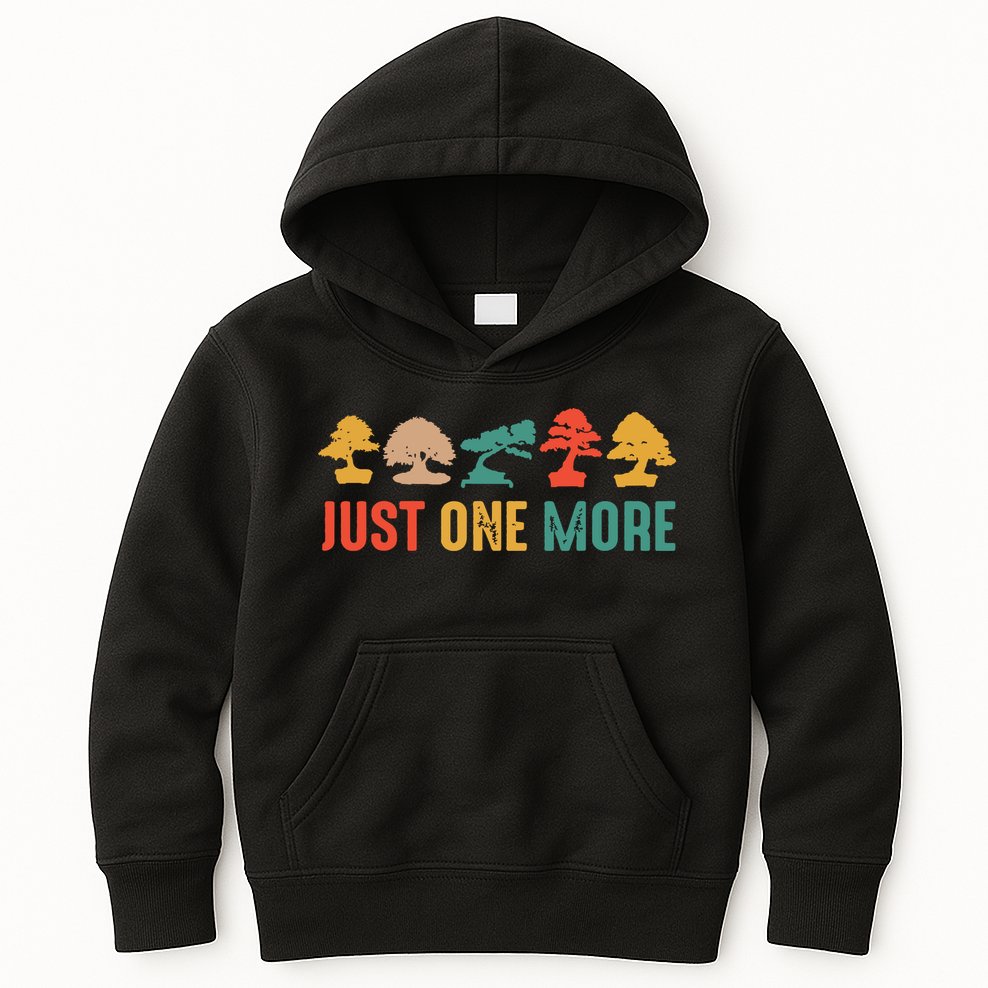 Planting Gardening Lover Bonsai Tree Just One More Bonsai Kids Hoodie
