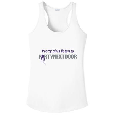 Pretty Girl Listen To Partynextdoor Ladies PosiCharge Competitor Racerback Tank