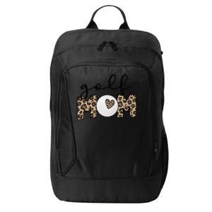 Proud Golf Mom Of A Golf Player Mother Golf Mama Meaningful Gift City Backpack