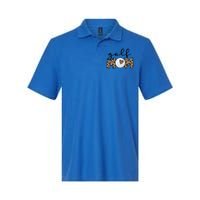 Proud Golf Mom Of A Golf Player Mother Golf Mama Meaningful Gift Softstyle Adult Sport Polo