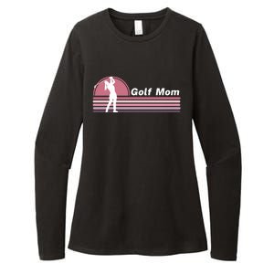 Proud Golf Mom Golf Lover Golf Player Golfing Funny Golf Hole In One Womens CVC Long Sleeve Shirt