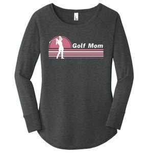 Proud Golf Mom Golf Lover Golf Player Golfing Funny Golf Hole In One Women's Perfect Tri Tunic Long Sleeve Shirt