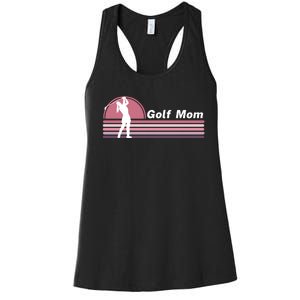 Proud Golf Mom Golf Lover Golf Player Golfing Funny Golf Hole In One Women's Racerback Tank