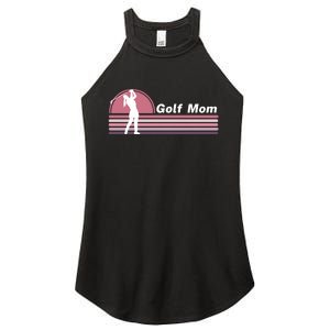 Proud Golf Mom Golf Lover Golf Player Golfing Funny Golf Hole In One Women's Perfect Tri Rocker Tank