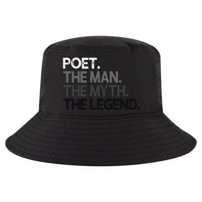 Poet Gift Man Myth The Legend Cool Comfort Performance Bucket Hat