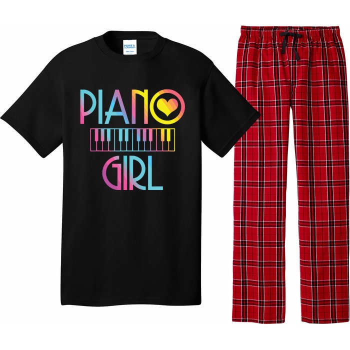 Piano Girl Musical Pianist Keyboard Cute Pajama Set