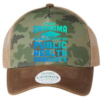 Proud Grandma Master Of Public Health Senior Mph Grad Gift Legacy Tie Dye Trucker Hat