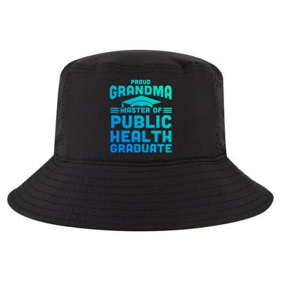 Proud Grandma Master Of Public Health Senior Mph Grad Gift Cool Comfort Performance Bucket Hat