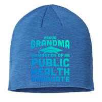 Proud Grandma Master Of Public Health Senior Mph Grad Gift Sustainable Beanie